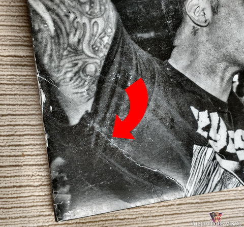 New Found Glory ‎– Kill It Live vinyl record front cover bottom left corner