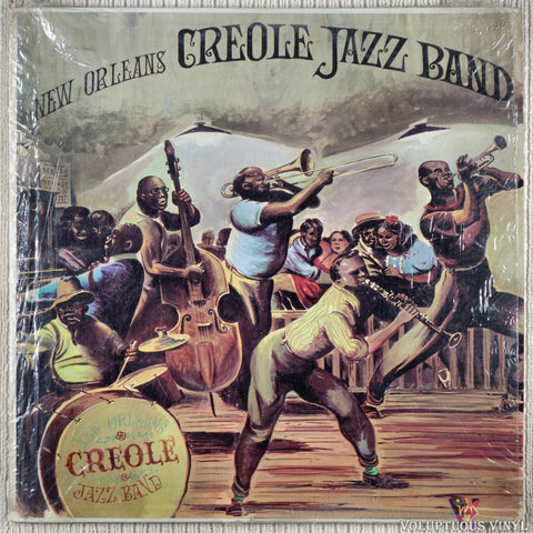 New Orleans Creole Jazz Band Featuring Thomas Jefferson – New Orleans Creole Jazz Band Featuring Thomas Jefferson vinyl record front cover