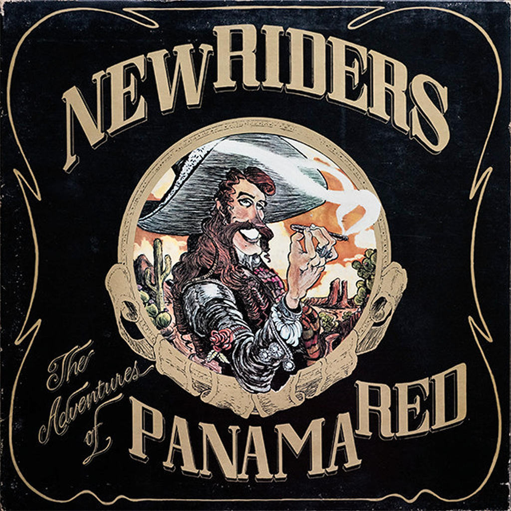 New Riders Of The Purple Sage – The Adventures Of Panama Red vinyl record front cover