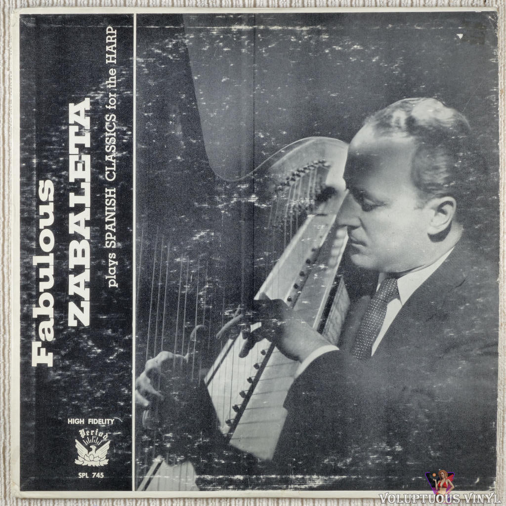 Nicanor Zabaleta – Zabaleta Plays Spanish Classics For The Harp vinyl record front cover