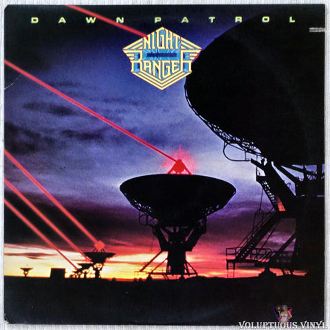 Night Ranger ‎– Dawn Patrol vinyl record front cover