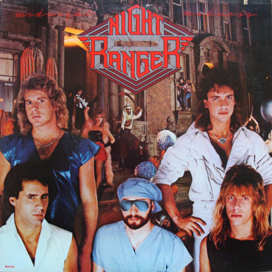 Night Ranger ‎– Midnight Madness - Vinyl Record - Front Cover