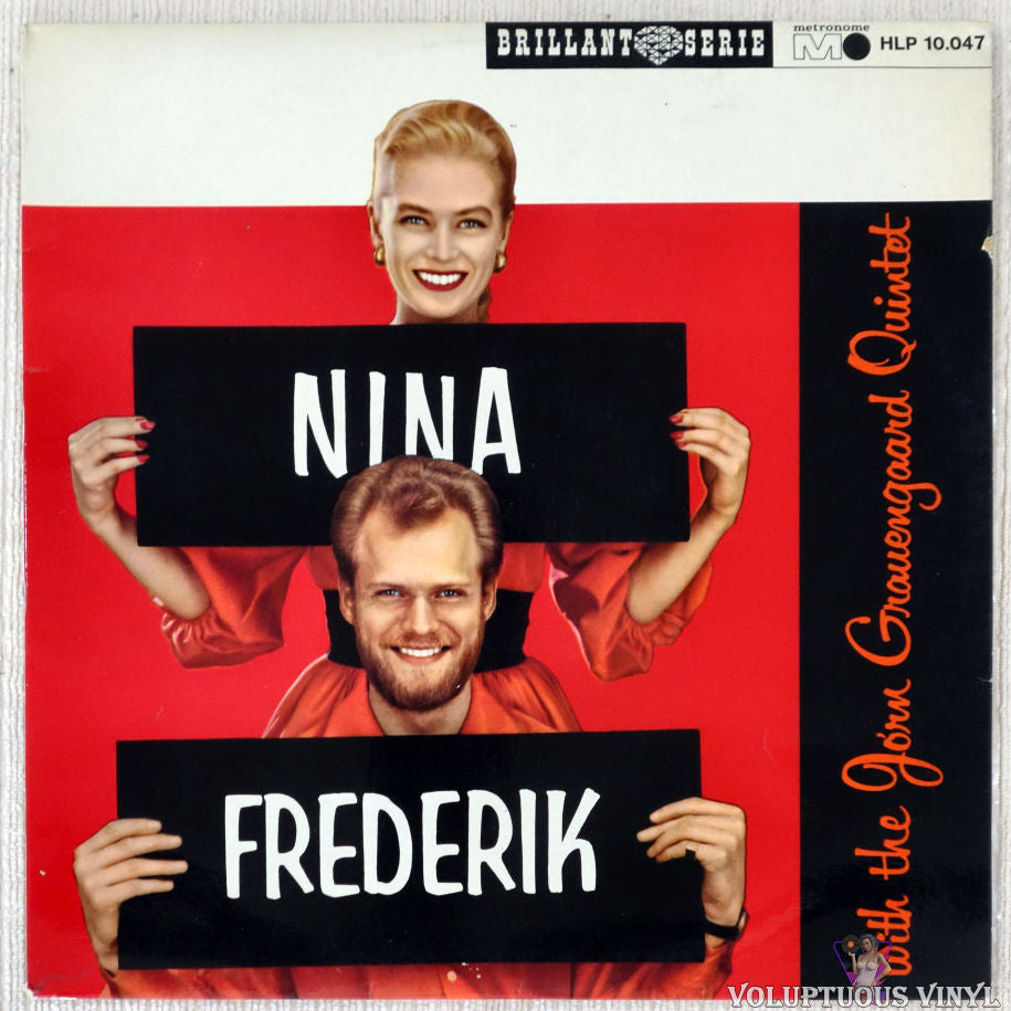 Nina & Frederik With The Jørn Grauengaard Quintet ‎– Nina & Frederik With The Jørn Grauengaard Quintet vinyl record front cover
