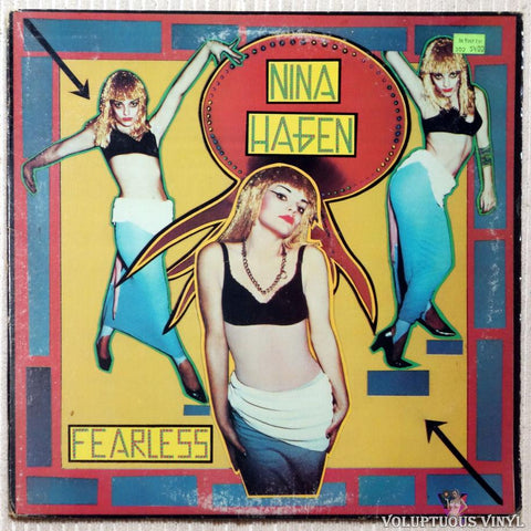 Nina Hagen ‎– Fearless vinyl record front cover