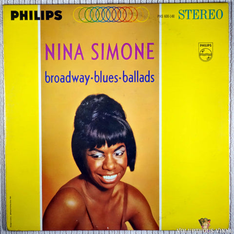 Nina Simone ‎– Broadway - Blues - Ballads vinyl record front cover