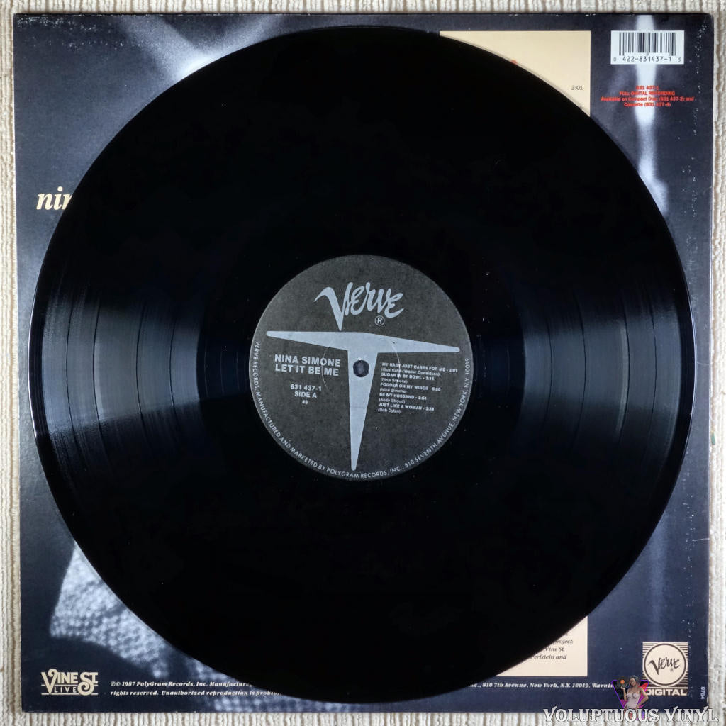 Nina Simone ‎– Let It Be Me (1987) Vinyl, LP, Album – Voluptuous Vinyl ...