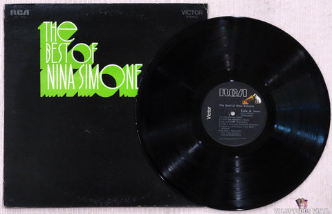 Nina Simone ‎– The Best Of Nina Simone vinyl record