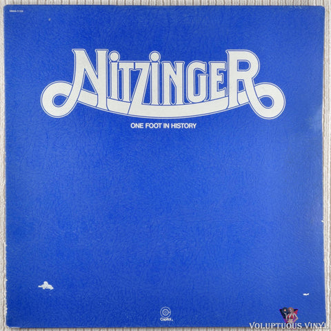 Nitzinger – One Foot In History vinyl record front cover