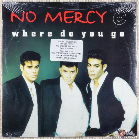 No Mercy – Where Do You Go vinyl record front cover
