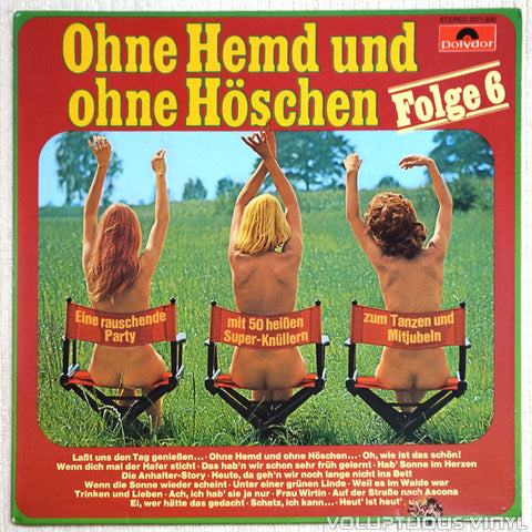 Walter Heyer – Ohne Hemd Und Ohne Höschen Folge 6 (1972) German Press