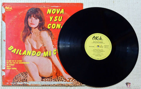 Nova Y Su Conjunto ‎– Bailando Mi Cumbia vinyl record
