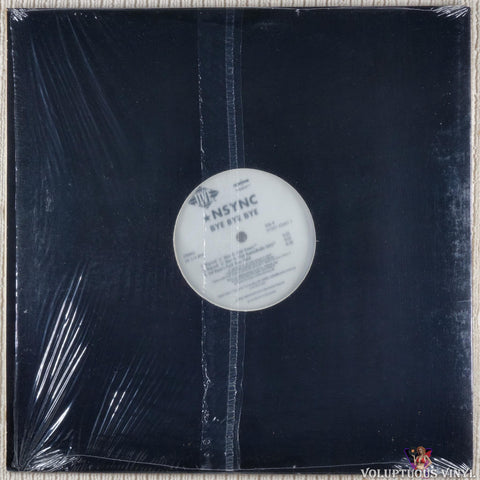 NSYNC ‎– Bye Bye Bye (The Remixes) vinyl record back cover