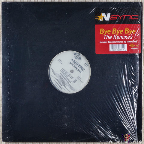 NSYNC ‎– Bye Bye Bye (The Remixes) vinyl record front cover