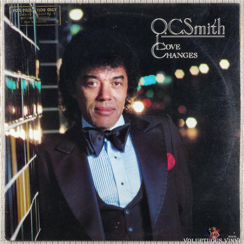 O.C. Smith – Love Changes vinyl record front cover