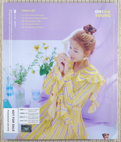 Oh Hayoung – Oh! CD back cover