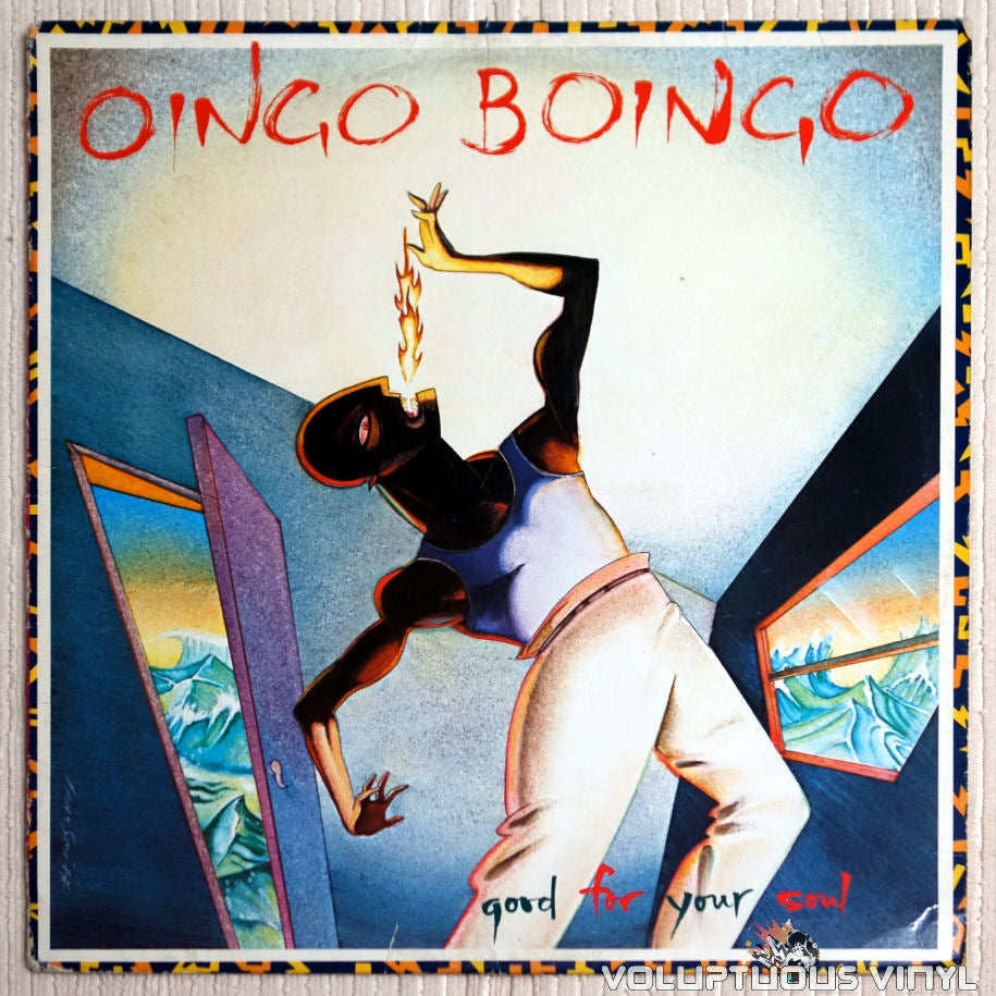 Oingo Boingo ‎– Good For Your Soul - Vinyl Record - Front Cover