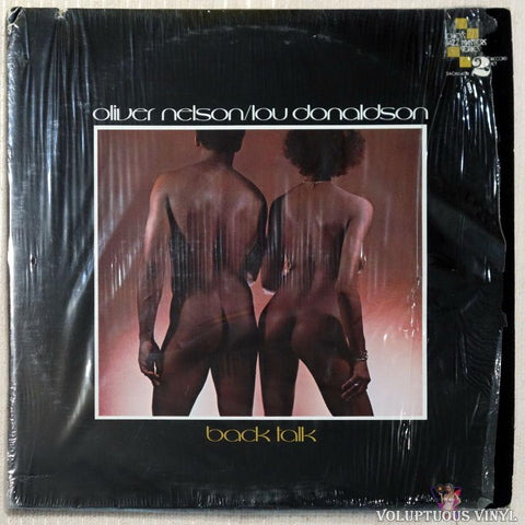 Oliver Nelson / Lou Donaldson ‎– Back Talk vinyl record front cover