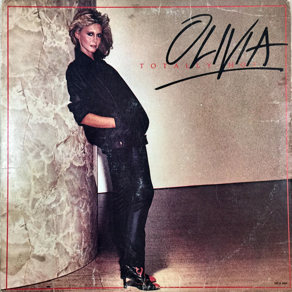 Olivia Newton-John – Totally Hot vinyl record front cover