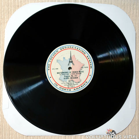 Olivier Messiaen, Henri Dutilleux ‎– Masterworks Of French Music: Program 211 & 212 vinyl record