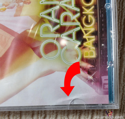 Orange Caramel ‎– Bangkok City CD front cover insert