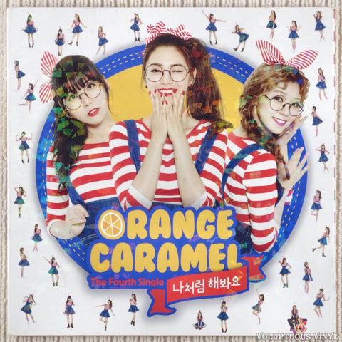 Orange Caramel – My Copycat [나처럼 해봐요] CD front cover