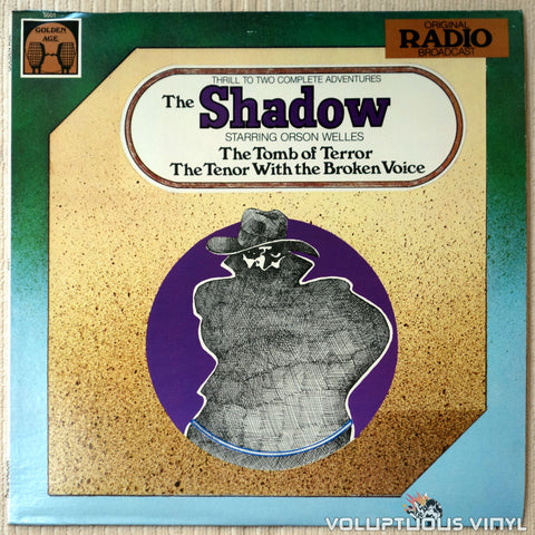 Orson Welles ‎– The Shadow - Vinyl Record - Front Cover