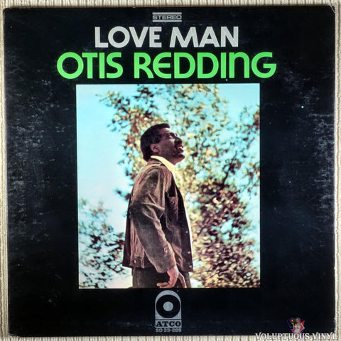 Otis Redding ‎– Love Man vinyl record front cover