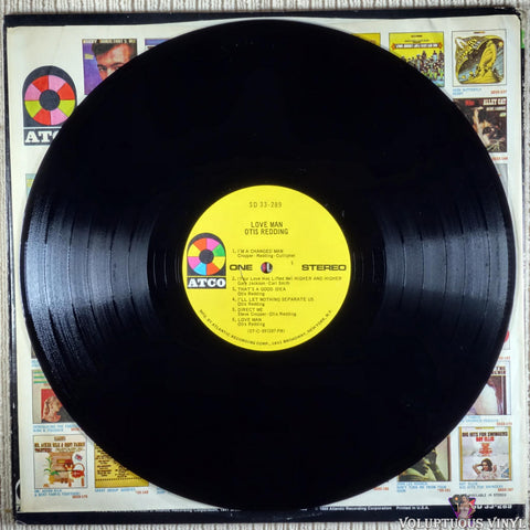 Otis Redding ‎– Love Man vinyl record