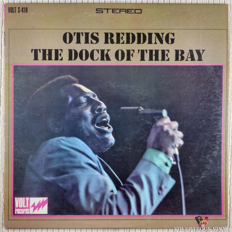 Otis Redding – The Dock Of The Bay vinyl record front cover