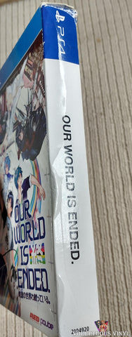 Our World Is Ended PS4 box front cover side