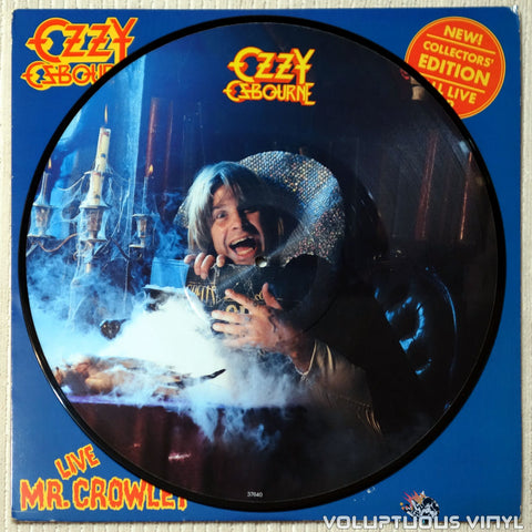 Ozzy Osbourne – Live Mr. Crowley (1982) EP, Picture Disc