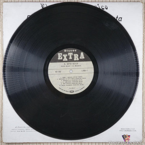 Pacho Galan Y Su Orquesta ‎– El Super Musico vinyl record