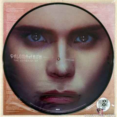 Paloma Faith ‎– The Zeitgeist EP vinyl record front cover