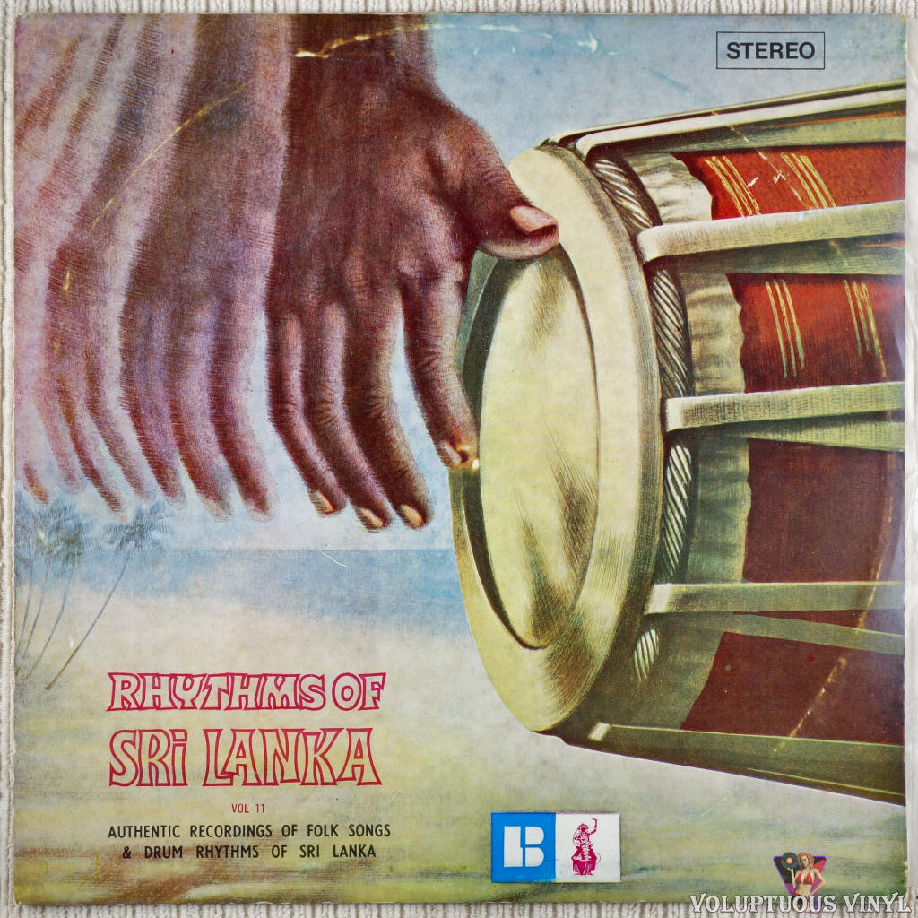 Pani Bharata & Troupe – Rhythms Of Sri Lanka Vol. II vinyl record front cover