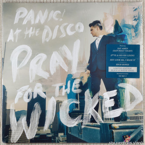Panic! At The Disco ‎– Pray For The Wicked vinyl record front cover