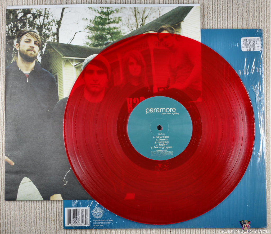 Paramore All We Know Is Falling (2011) Vinyl, LP, Album, Limited Edition, Red Translucent Paramore All We Know Is Falling (2011) Vinyl, LP, Album, Limited Edition, Red Translucent