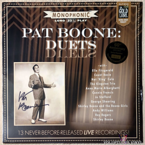 Pat Boone – Pat Boone: Duets (2015) Numbered, Autographed, SEALED