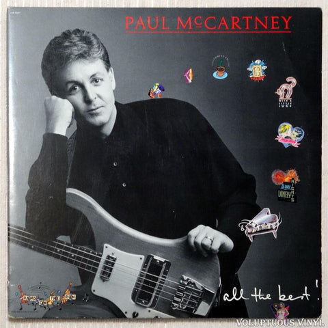Paul McCartney ‎– All The Best vinyl record front cover