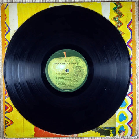 Paul & Linda McCartney ‎– Ram vinyl record