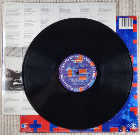 Paul McCartney ‎– Tug Of War vinyl record