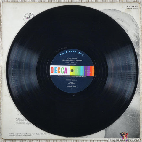 Paul Misraki – And God Created Woman vinyl record