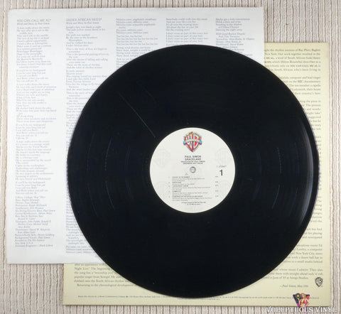 Paul Simon – Graceland vinyl record 