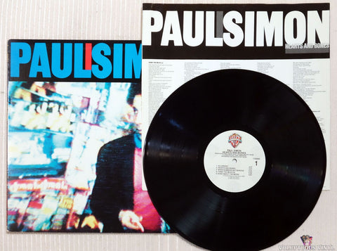 Paul Simon ‎– Hearts And Bones vinyl record