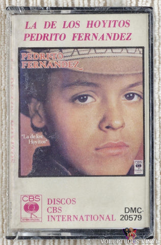 Pedro Fernández ‎– La De Los Hoyitos cassette tape front cover