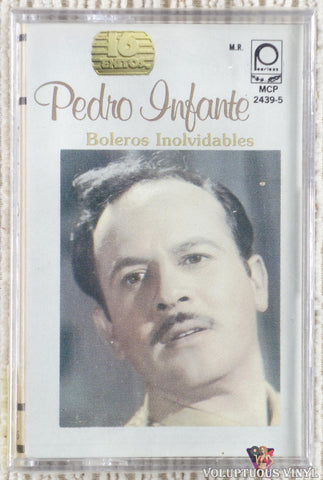 Pedro Infante – Boleros Inolvidables cassette tape front cover