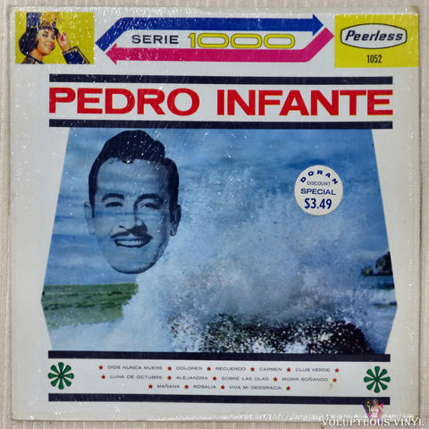 Pedro Infante, Mariachi Guadalajara, Orquesta De Los Hermanos Domínguez ‎– Valses Mexicanos Inmortales (II) vinyl record front cover
