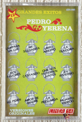 Pedro Yerena – 12 Grandes Exitos cassette tape front cover