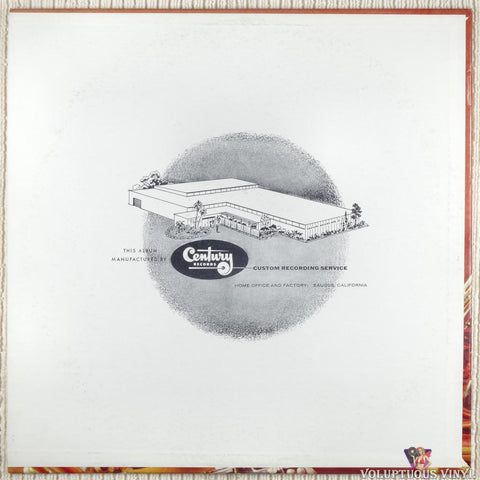 Various – Peralta / Portola / Yorba Junior High School: 1965 - Orange, California vinyl record back cover