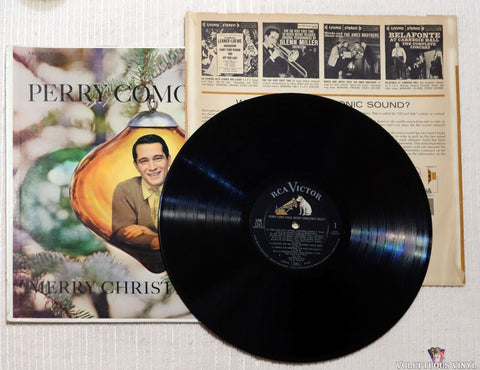 Perry Como ‎– Perry Como Sings Merry Christmas Music vinyl record
