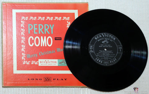 Perry Como ‎– Perry Como Sings Merry Christmas Music vinyl record